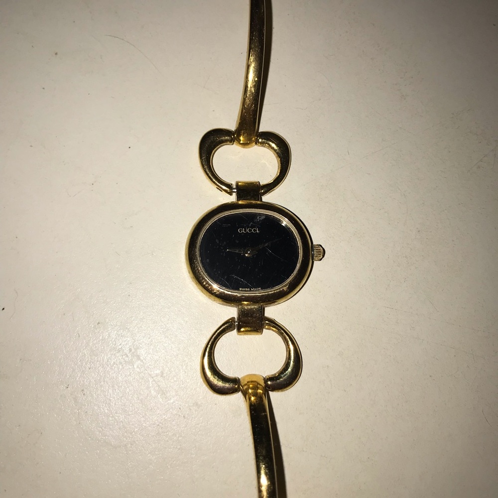 New Gold Gucci Watch